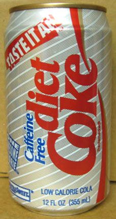 DIET CAFFEINE FREE COCA COLA MICKEYS TOONTOWN Soda CAN Disneyland 