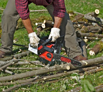 Cordless Electric Chainsaw Oregon PowerNow 40V Endurance Battery 