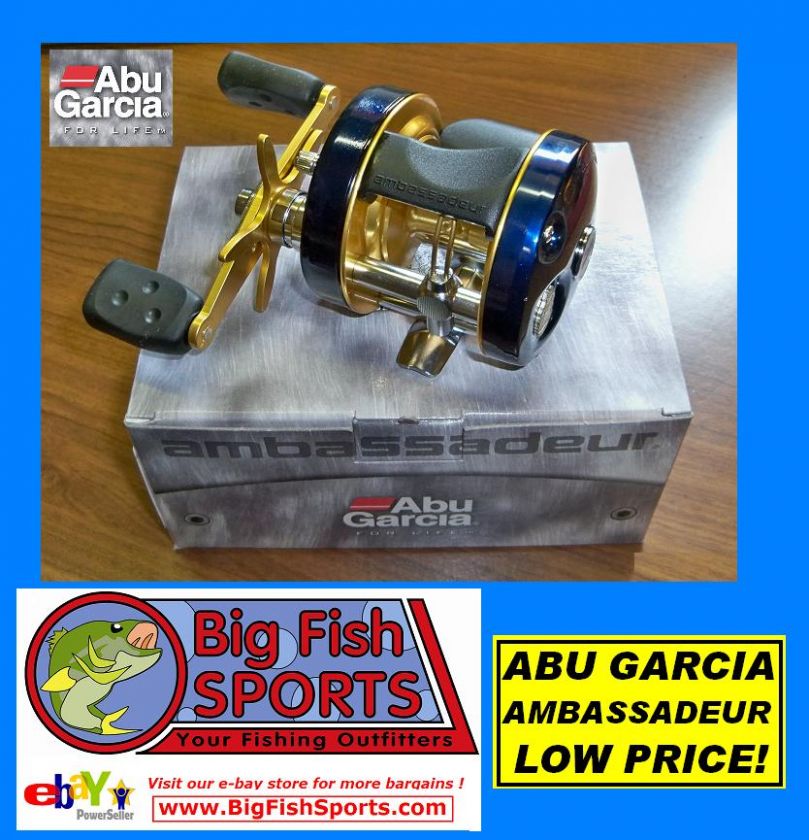 ABU GARCIA AMBASSADEUR 6600 C4 Baitcast Reel FREE USA SHIPPING MADE 