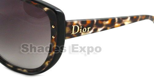 NEW CHRISTIAN DIOR SUNGLASSES CD BENGALE/S BROWN ACQHA 827886941353 