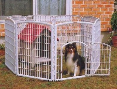 Iris CI 908 Commercial Grade Plastic Dog Cat Pen Kennel  