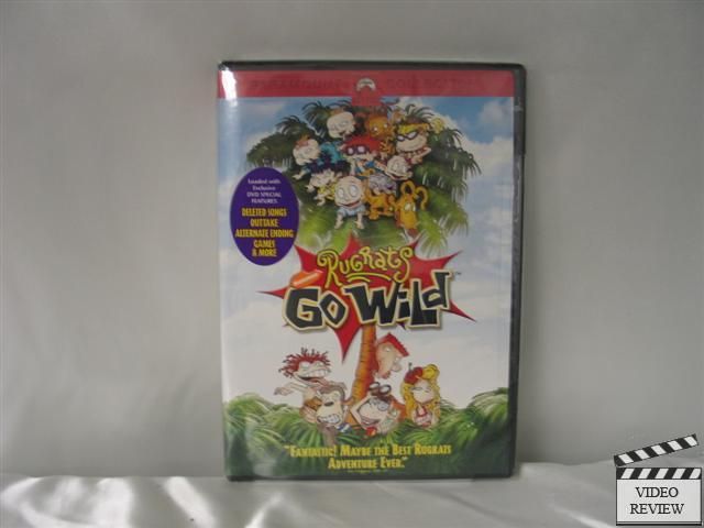 Rugrats Go Wild (DVD, 2003) NEW Includes Both Full Frame & Wide Screen 