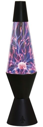 Lava Brand Electro Plasma Lamp Globe w/Black Base & Cap  