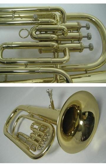 High Quality Gold Bb School Baritone   Teacher Approved  