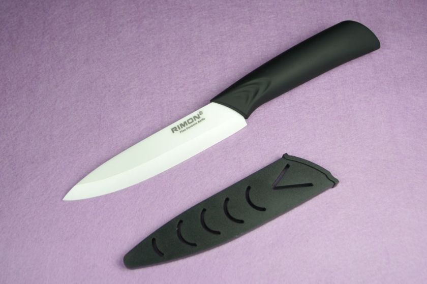 New RIMON Ceramic Chefs KnifeWith Sheath QS005  