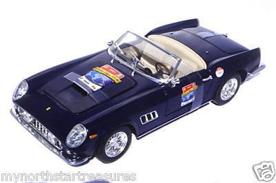 HOT WHEELS FERRARI 250 GT California Blue Diecast 118  