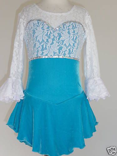 CUSTOM MADE TO FIT TWIRLING BATON/ICE SKATING DRESS  