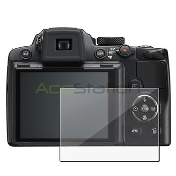 Battery+LCD Protector Guard Film for Nikon ENEL5 EN EL5 Coolpix P500 