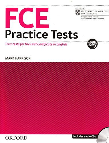 Oxford FCE Practice Tests w Key & 2CD Mark Harrison NEW 9780194568753 