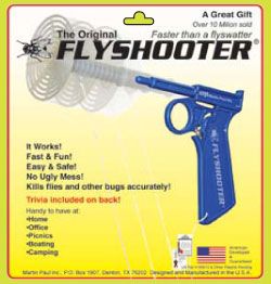 THE FLYSHOOTER   THE ORIGIAL BUG GUN  