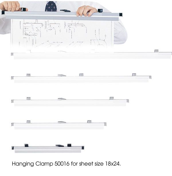 Safco Hanging Clamps with Label Holders  