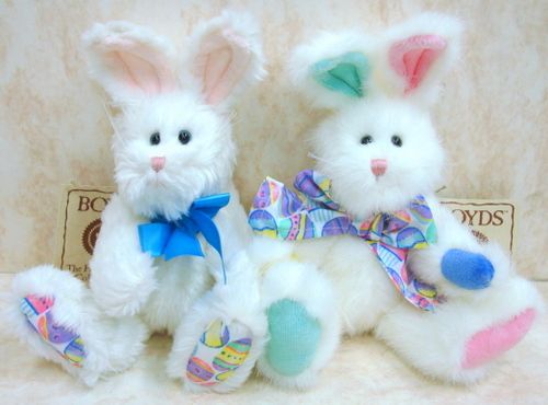 BOYDS BEARS Hopper Q Bunsley PLUSH Easter BUNNY 533181  