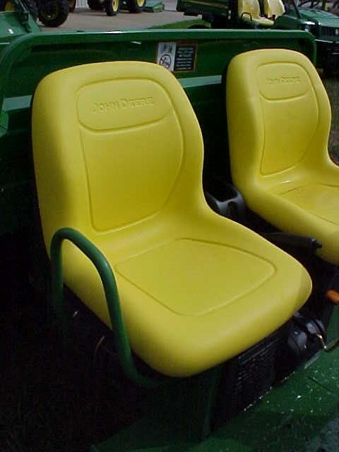 New Pair of Genuine John Deere Gator seats in Yellow  