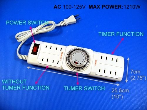 UP AQUARIUM Aqualight Power Center Light Or Wave Timer  