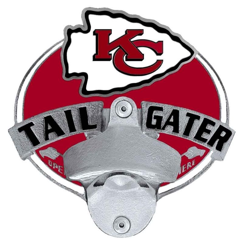 Kansas City Chiefs NFL Tailgater Bottle Opener Hitch Cover  