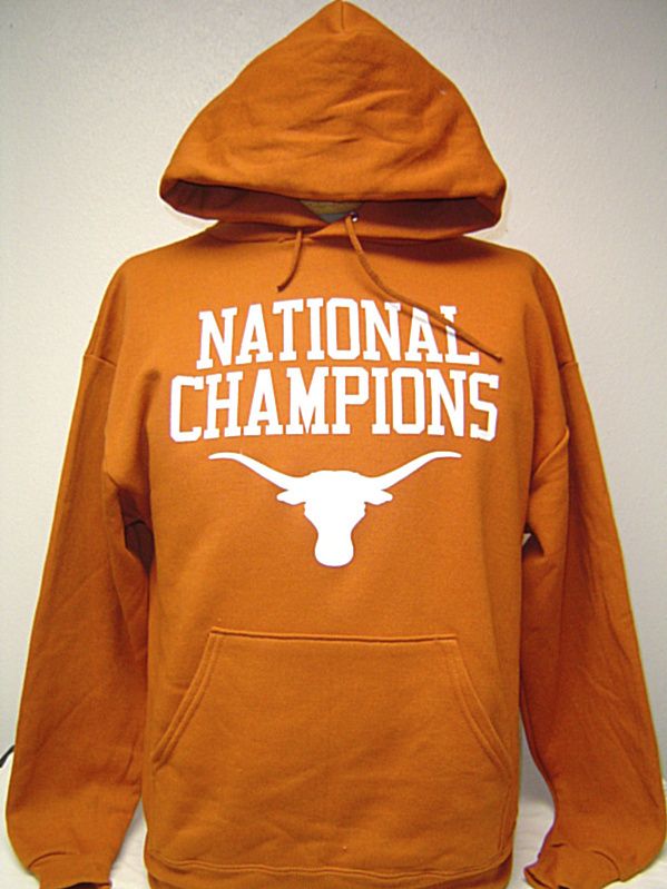 University of Texas UT Longhorns National Champions Vintage Hoodie 