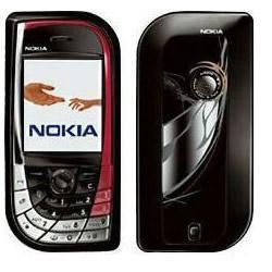 Unlocked Nokia 7610 Cell Mobile Phone  Radio Black  