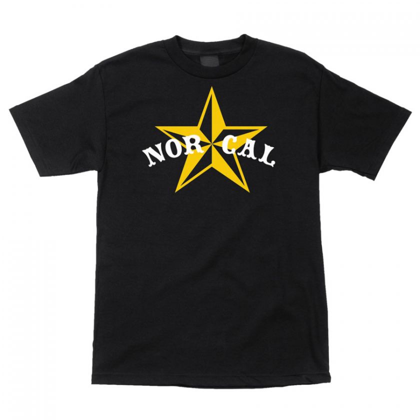 Nor Cal Nautical 2 Regular T Shirt Black  