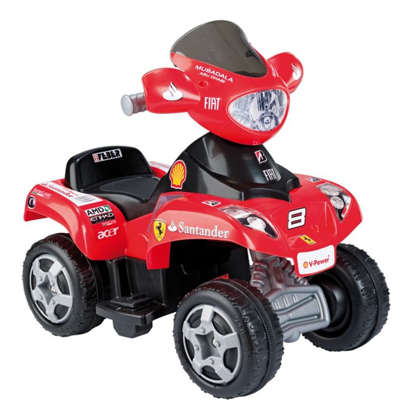 FERRARI 6V ELECTRIC QUAD BIKE OFFICIAL RIDE ON BNIB  