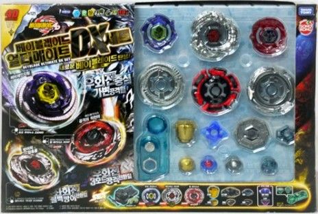 BeyBlade Metal Fusion 4D Ultimate DX Set BB121, BB 121 Takara Tomy 