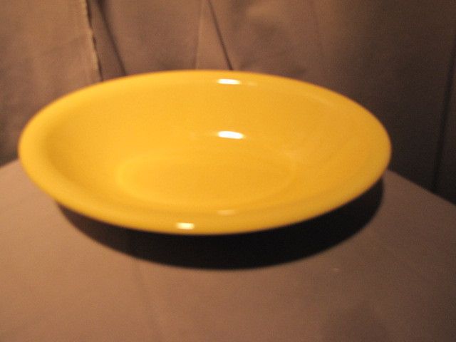 Vintage Retro Yellow Franciscan Ware Oval Bowl  