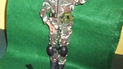 WORLD PEACEKEEPER POWER TEAM GI JOE 12 INCH ACTION FIGURE 7 LOOSE W 