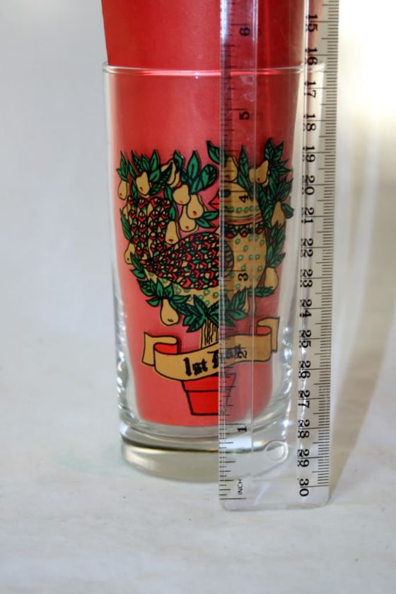 Pepsi Cola 12 Days of Christmas Collector 12oz Glass Day 1 The 