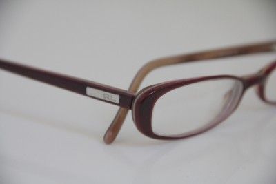 RALPH LAUREN RL1388 EYEGLASSES Made in ITALY Brown on Light Tortoise 