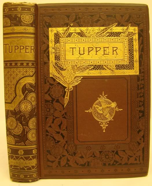 TUPPER Poetical Works ART NOUVEAU BINDING Poetry  