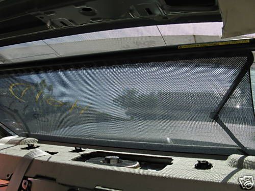 1999 2001 INFINITI I30 REAR WINDOW POWER SHADE SCREEN  