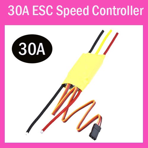 30A Brushless Motor Speed Controller Control RC BEC ESC for T rex 450 