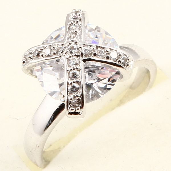 ROYAL CROWN LOOSE WHITE SAPPHIRE *A016* RING  