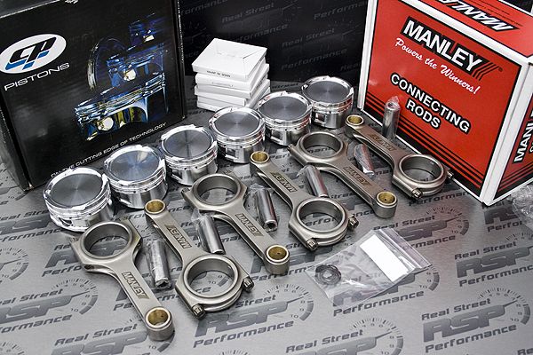   Pistons Manley Turbo Tuff I Beam Rods Supra 2JZGTE MK4 8.51 86mm