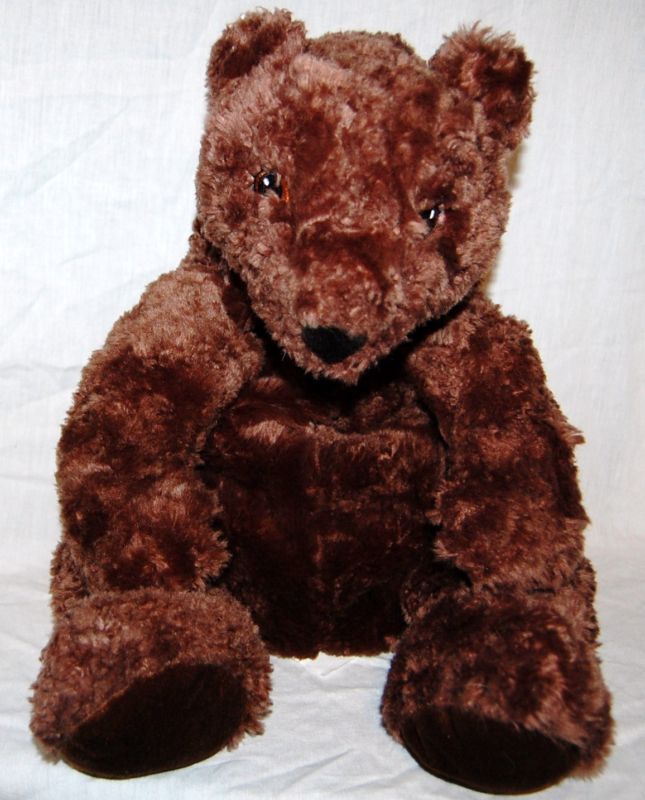 Rare Large IKEA Brown Teddy Bear Plush Klappar Bjorn  