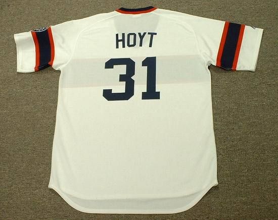 LA MARR HOYT Chicago White Sox Throwback Jersey XXL  