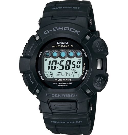 CASIO G SHOCK MUDMAN ATOMIC WATCH GW9000A 1 GW 9000A 1  