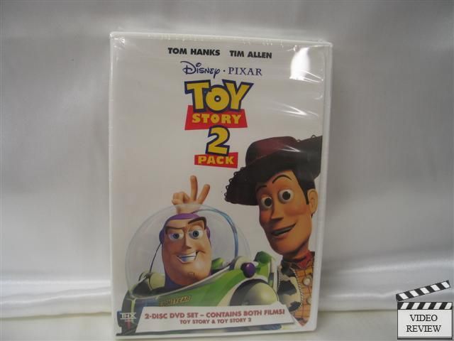 Toy Story 2 Pack (Movies 1 & 2) NEW 2 Disc DVD Set 786936138047  