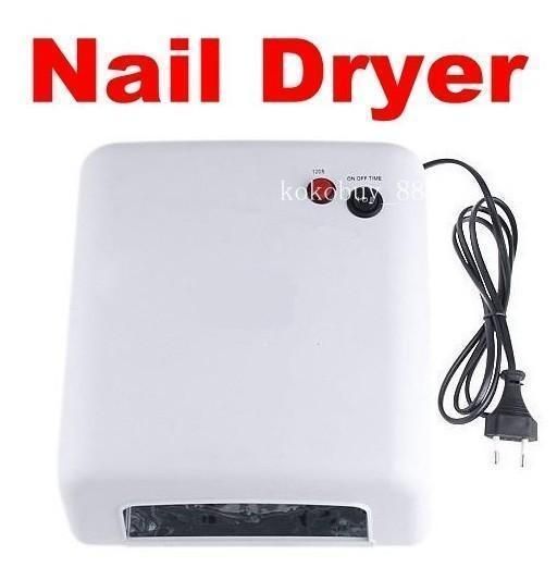 V333 New 220V Nail Art UV Lamp Gel Curing Tube Light Dryer  